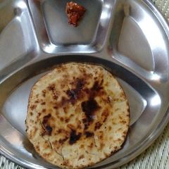 A picture of Masala wheat flour paratha.