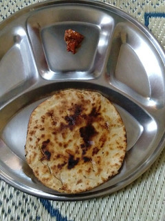 A picture of Masala wheat flour paratha.