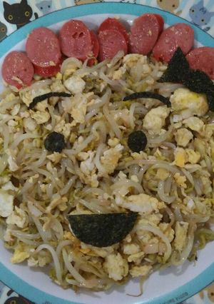 Foto resep Tauge solor dengan kecap Inggris dan saus tiram