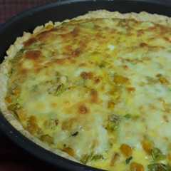 A picture of Tarta de choclo y puerro😊😋.