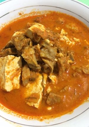 Foto resep Gulai baga daging plus tahu