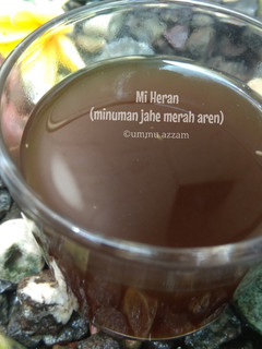 Foto resep Mi Heran (minuman jahe merah aren)