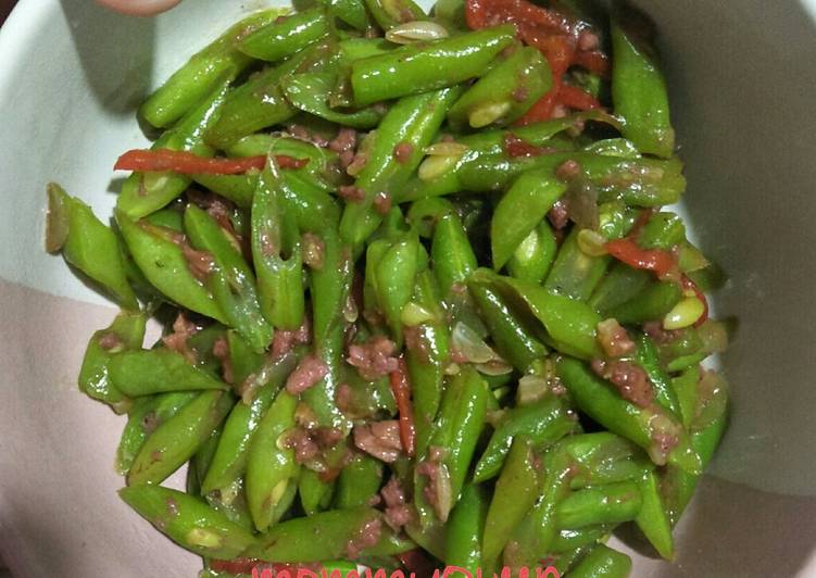 Resep Tumis Buncis Kornet Sederhana 😍 Lezat