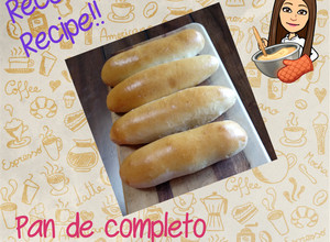 Una foto de Pan de completo