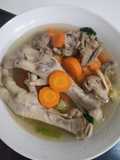 Assalamualaikum wijeng siang Reni Darwati menyampaikan Sup ceker tulang ayam 🐔🐔🐔🐔👍👍👍