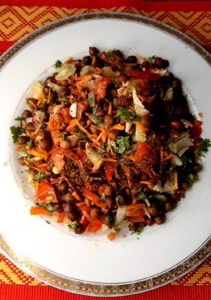ছোলা চাট রেসিপির প্রধান ছবি