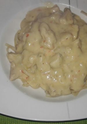 Una foto de Pechuga a la crema