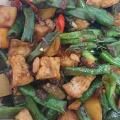 Tumis kacang panjang tahu kentang রেসিপির প্রধান ছবি