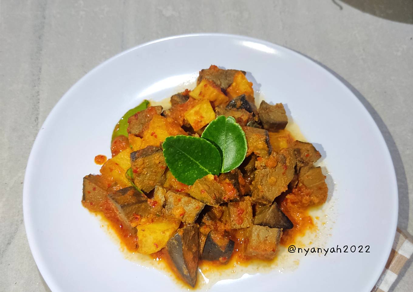 Sambal goreng hati sapi