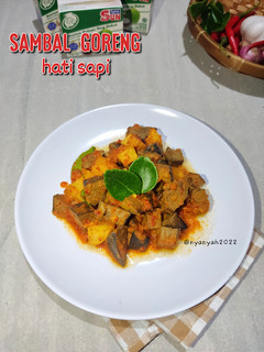 Foto resep Sambal goreng hati sapi