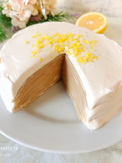 Foto resep Lemon Tea Milecrepes