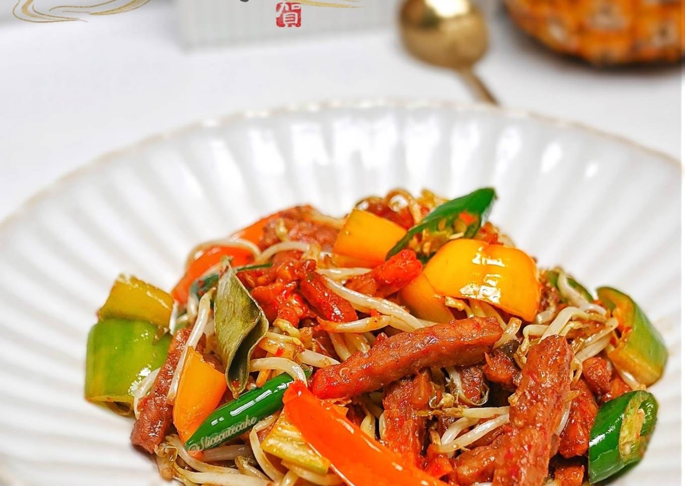 Tumis Tempe Korek Dan Tauge