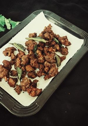 A picture of Cauliflower Green Fry.