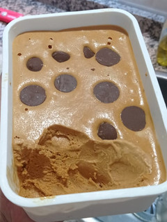 Una foto de Helado casero de dulce de leche súper fácil