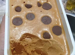 Una foto de Helado casero de dulce de leche súper fácil