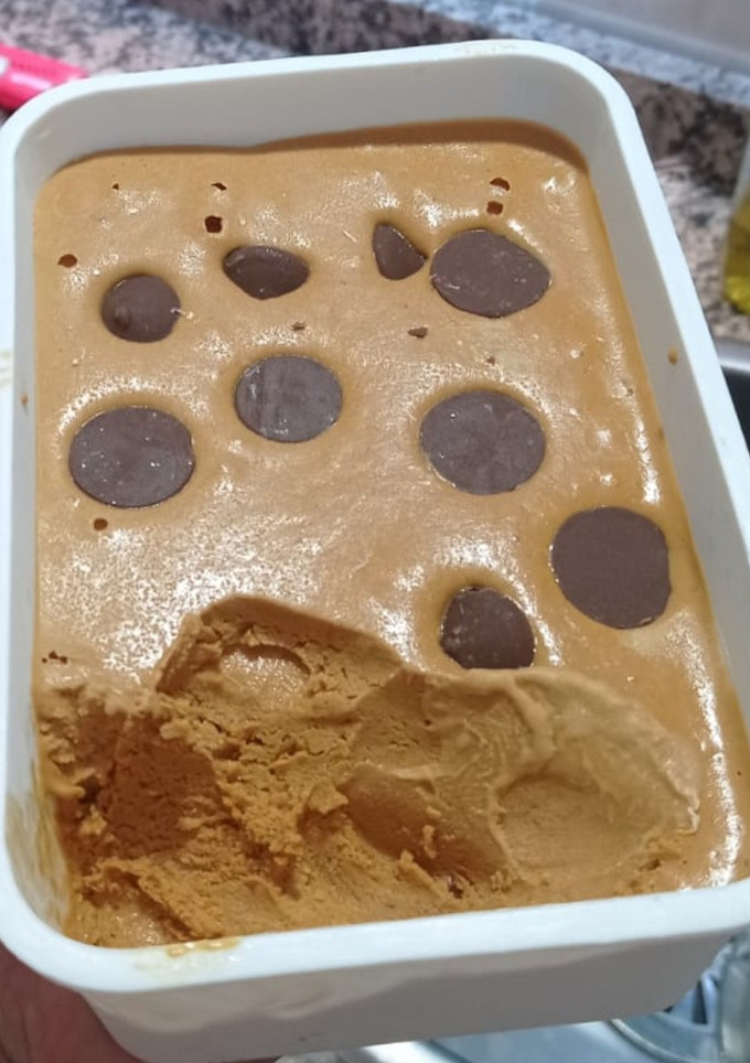 Una foto de Helado casero de dulce de leche súper fácil