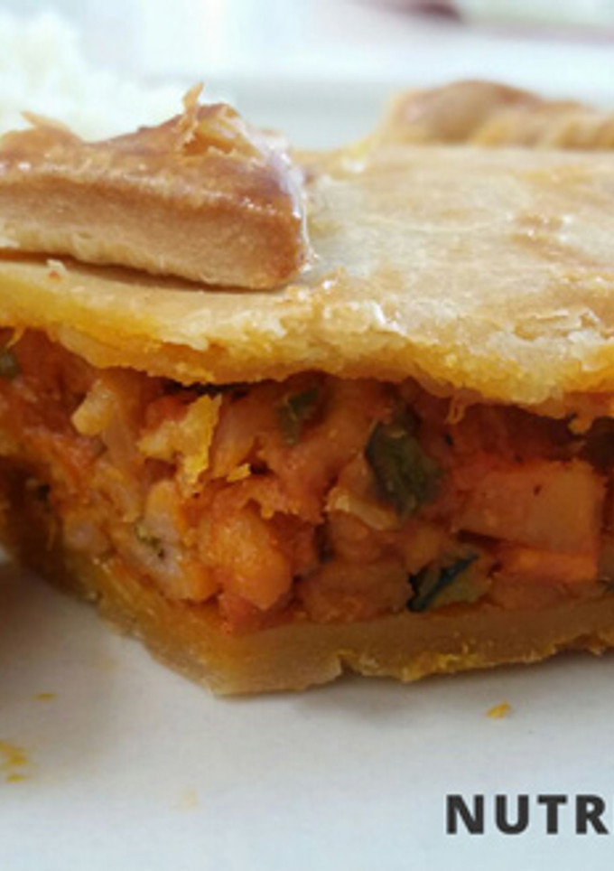 Una foto de Empanada de calabaza y carne
