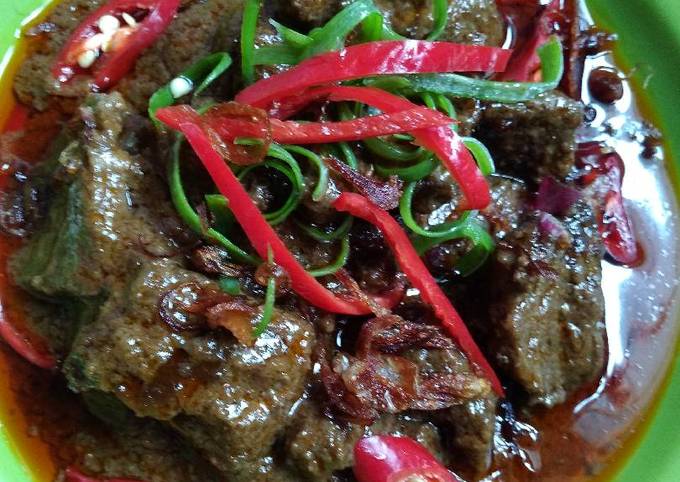 Resep Rendang daging spesial tapi praktis Anti Gagal