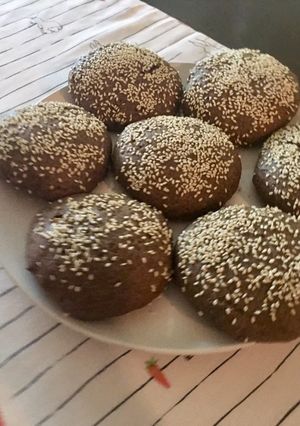 A picture of Paleo Flaxseed buns.