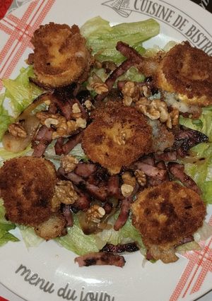 Une photo de Salade de chèvre chaud