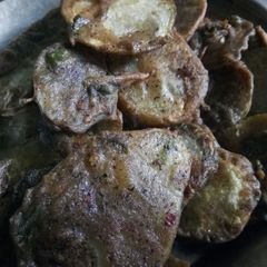 A picture of Kuttu pakodi.