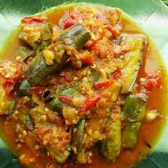 รูปของ Terong pedes kaldu ayam #pr_olahanterong