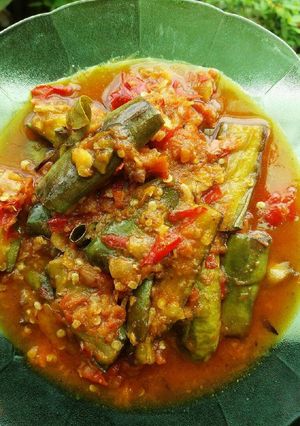 Foto resep Terong pedes kaldu ayam #pr_olahanterong
