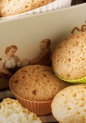Una foto de Magdalenas de almendra con o sin thermomix