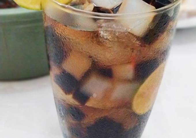 Cincau coco nipis