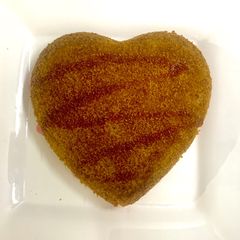 A picture of Roohafza Rava Cake.