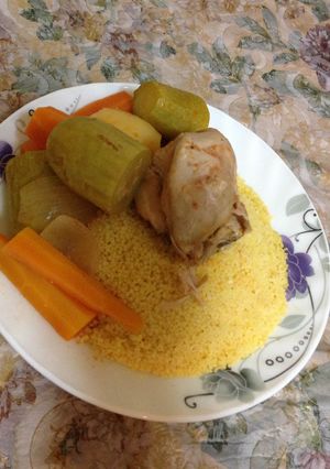 A picture of Vegetable Couscous.