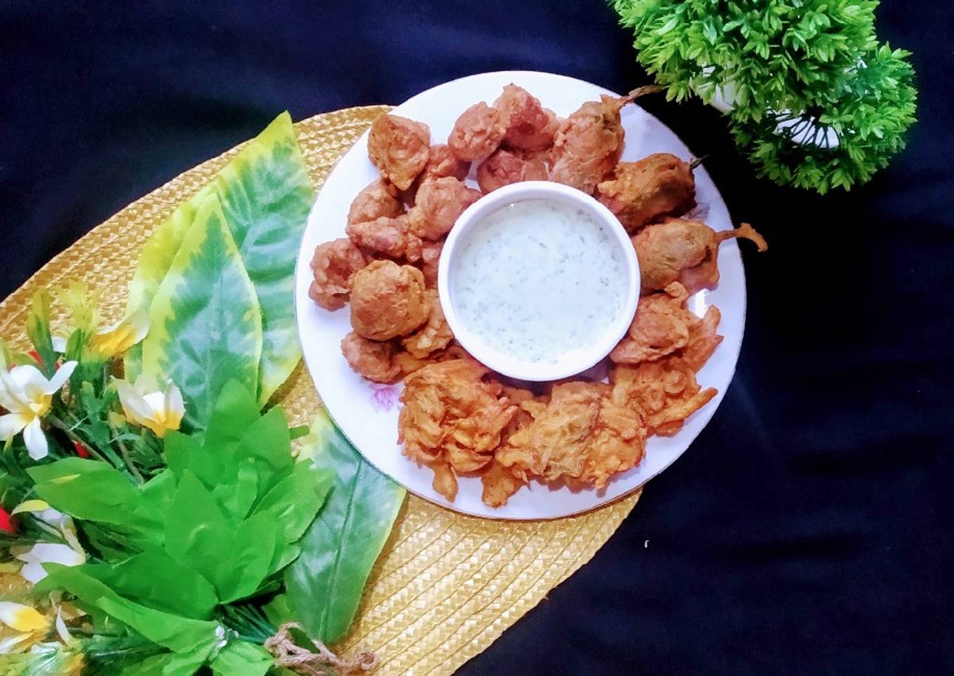 Pakora plater