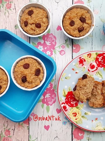 Cara Simple Membikin Resep  Banana Oat Muffin (tanpa terigu tanpa gula) yang Sempurna, Enak