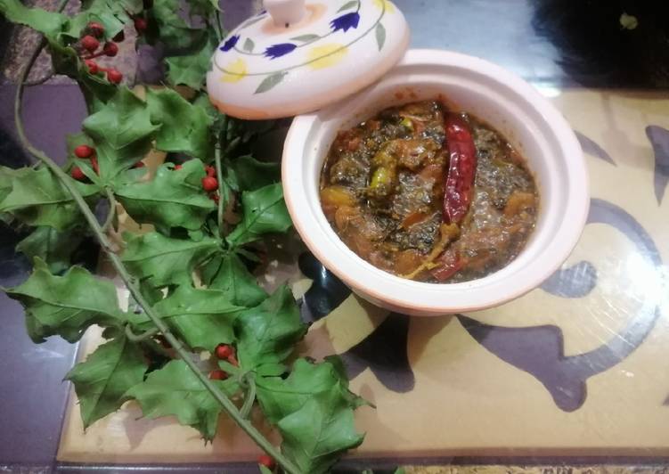 Steps to Prepare Homemade Simple Ambaade Ki Chutney