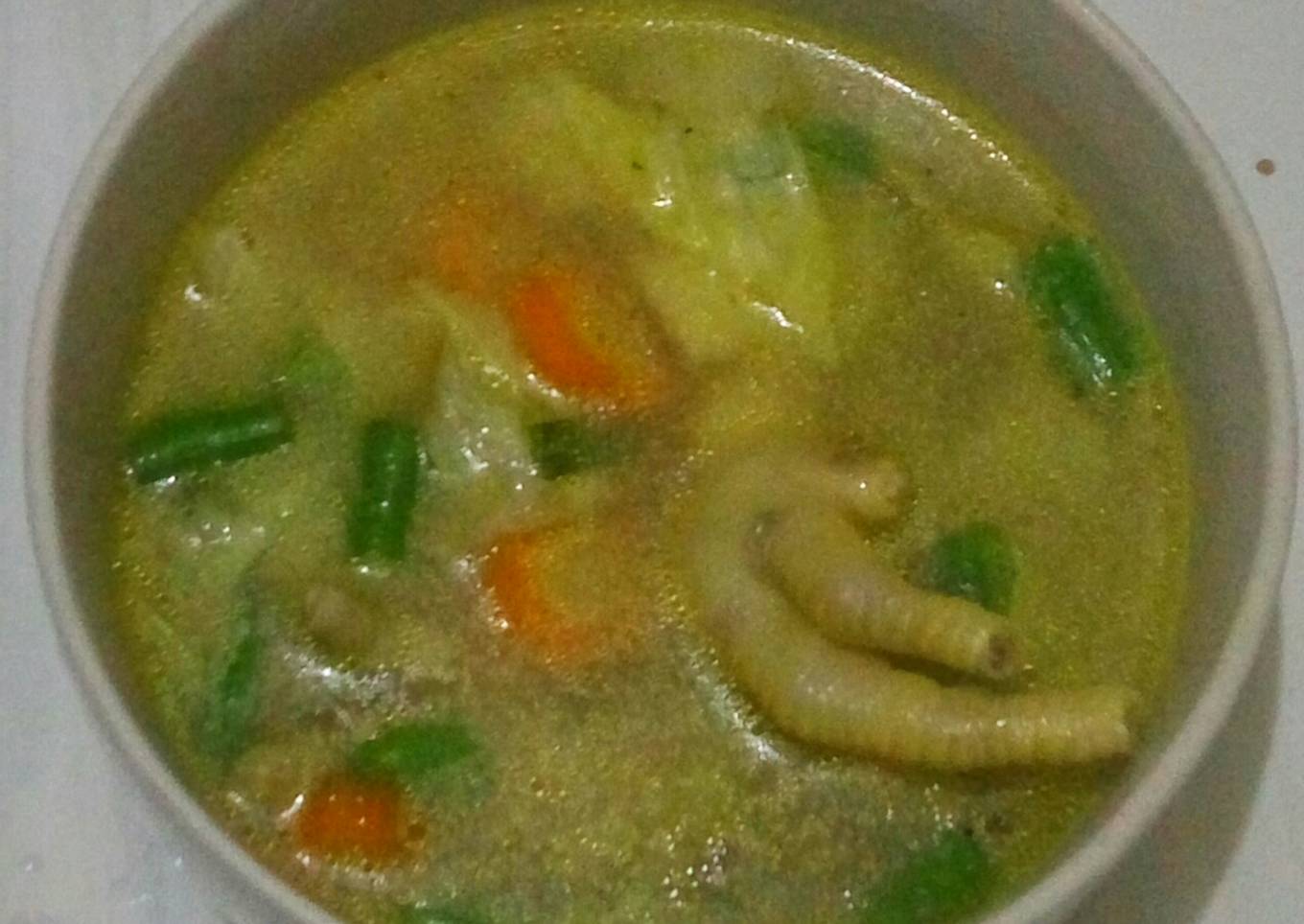 Soto sayur ekonomis