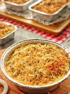 Foto resep Cheesy Macaroni Schotel isi Sayuran