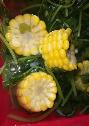 Foto resep Bening bayam jagung