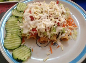 Una foto de Flautas de papa