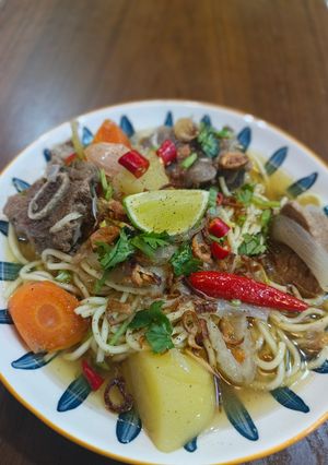Gambar Mee Sup Tulang Ala Thai