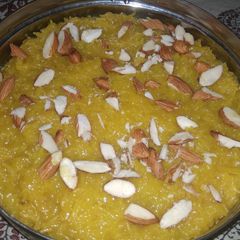 A picture of Sev mithai.