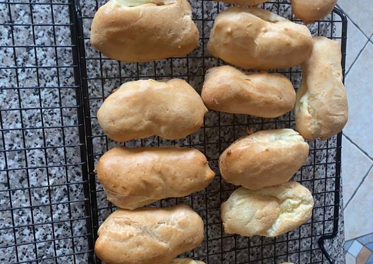 Steps to Prepare Award-winning Eclairs (choux pastry only)