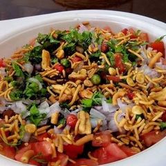 Black Chick Peas Chaat A picture of Black Chick Peas Chaat.