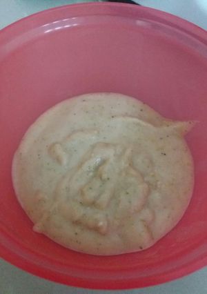 Foto resep MPASI 4 bintang, kentang salmon tempe brokoli