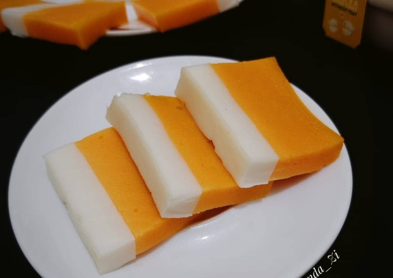 68. Kue Talam Ubi Kuning
