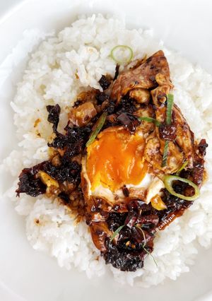 Foto resep Nasi Telur Ceplok ala Pontianak