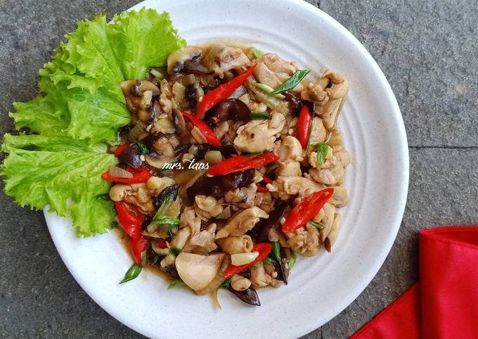 Resep Ayam Tumis Aneka Jamur Oleh Mrs Tans Ig Tans Erni Cookpad