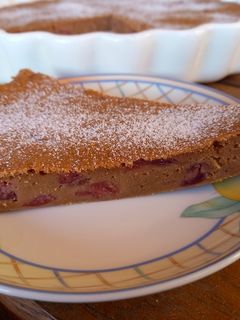 Meggyes csokis szelet gluténmentesen recept fotója