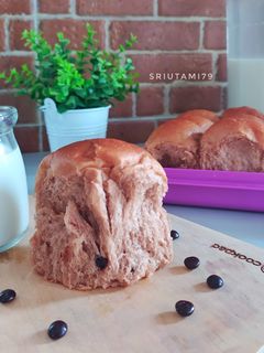 Foto resep Roti Sobek Double Choco