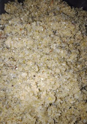 A picture of Breakfast panjeeri vs halwa.
