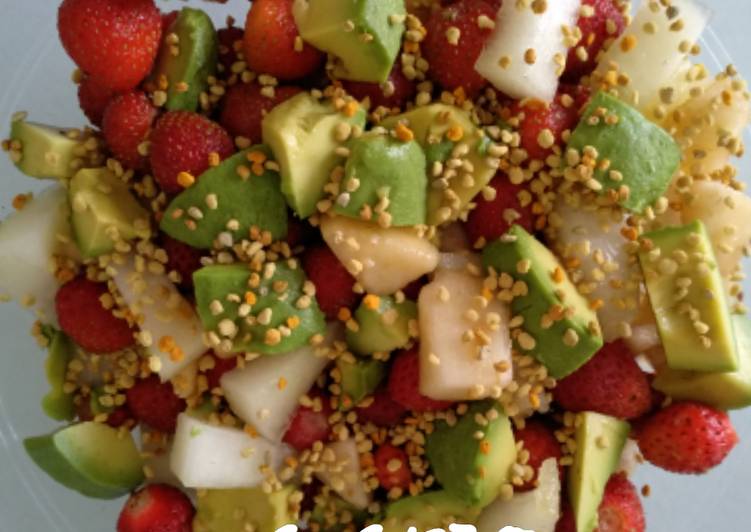 Macedonia fresa- melón